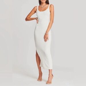 Ser.O.Ya Gabby Distressed Maxi Dress